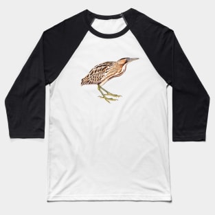 Eurasian Bittern Baseball T-Shirt